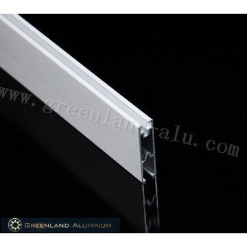 Aluminum White Bottom Track for Roller Blind